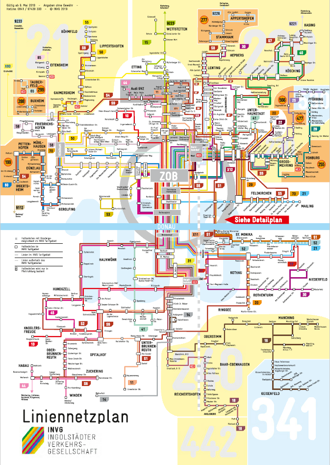 Taglinienplan